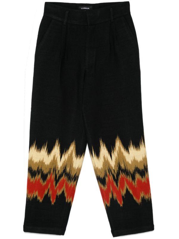 browns Labrum London Blurred Straight Trousers | Browns Regular-Fit & Straight Leg Pants