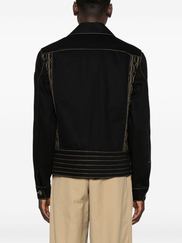 Browns Labrum London Embroidered Work Jacket | Browns Shirt Jackets