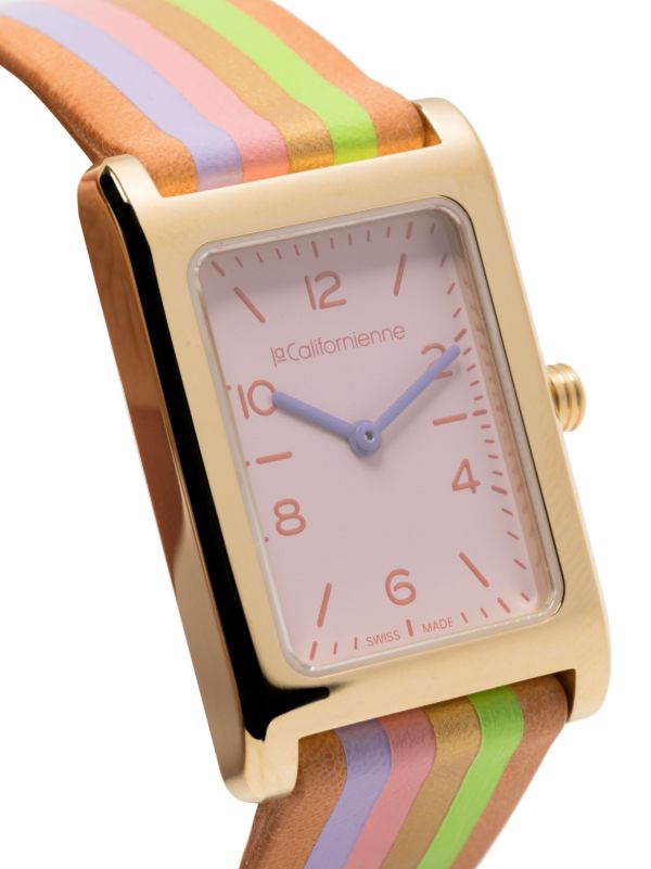 Browns LaCalifornienne Gold-plated Daybreak Watch | Browns Watches