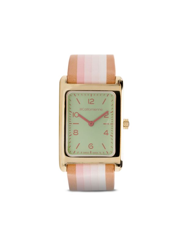 browns laCalifornienne gold-plated Daybreak watch | Browns Watches