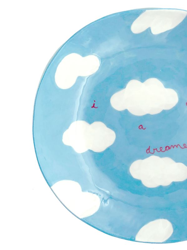 Browns LAETITIA ROUGET Blue I Am A Dreamer Fruit Platter | Browns Trays