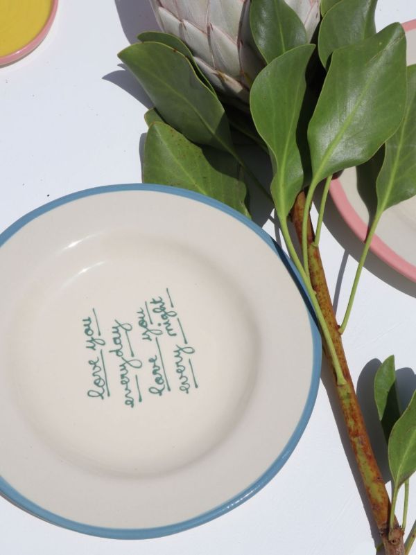 Browns LAETITIA ROUGET Multicolour Dessert Plate Set | Browns Plates & Bowls