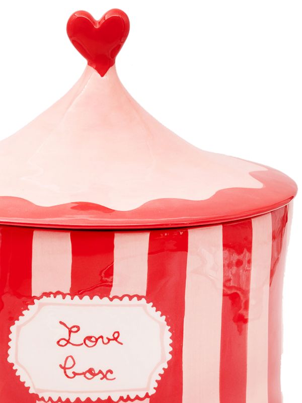Browns LAETITIA ROUGET Red Love Box Hand-painted Jar | Browns Homeware