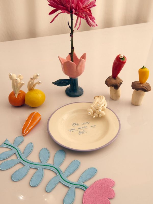 Browns LAETITIA ROUGET Way You Make Me Feel Plate (20cm) | Browns Plates & Bowls