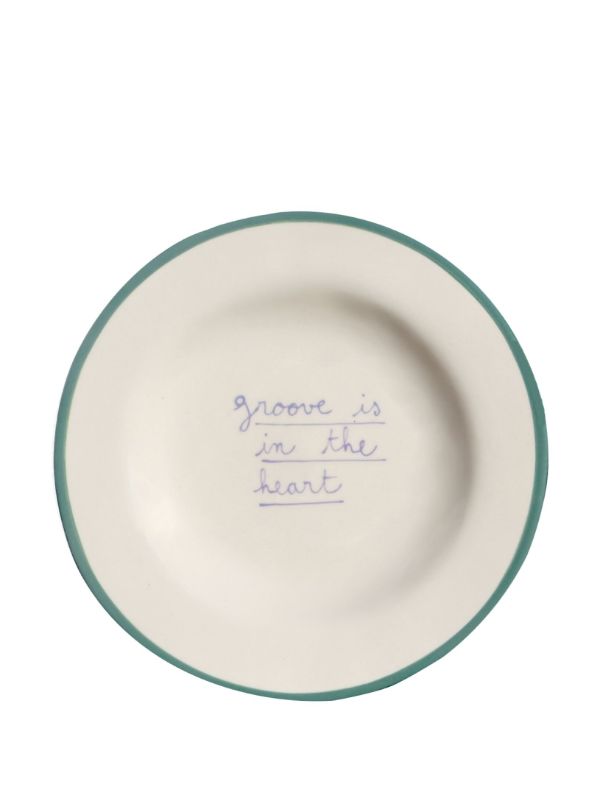 Browns LAETITIA ROUGET X Browns Printed Plated (Set Of Four) | Browns Plates & Bowls