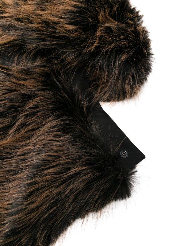 Browns Lanvin X Future Brown Faux-Fur Hat | Browns Hats