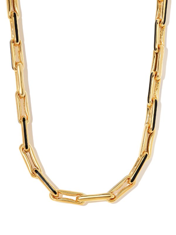 browns Lauren Rubinski 14K yellow gold chain-link necklace | Browns Necklaces