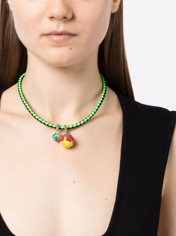 Browns Lauren Rubinski 14K Yellow Gold Clover Necklace | Browns Necklaces