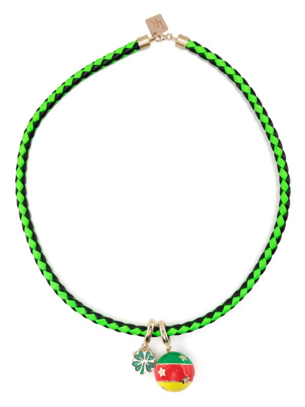 Browns Lauren Rubinski 14K Yellow Gold Clover Necklace | Browns Necklaces