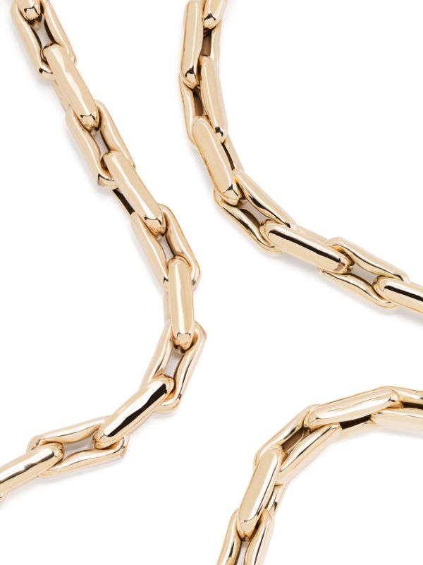 Browns Lauren Rubinski 14K Yellow Gold Long Chain Necklace | Browns Fine Necklaces