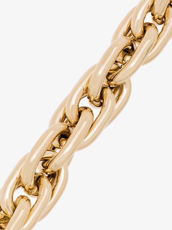 Browns Lauren Rubinski 14K Yellow Gold Small Link Necklace | Browns Fine Necklaces