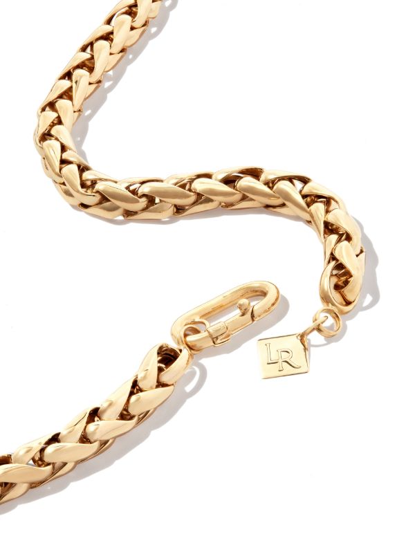 Browns Lauren Rubinski 14K Yellow Gold Small Twist Chain Necklace | Browns Necklaces