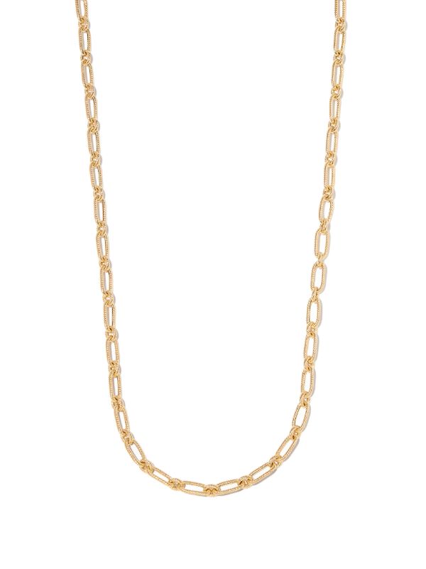browns Lauren Rubinski 14K Yellow Gold Small Twist Chain Necklace | Browns Necklaces