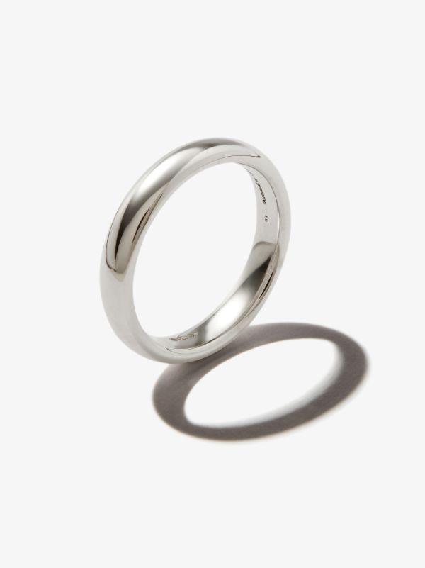 Browns Le Gramme 18K White Gold La 6g Polished Wedding Ring | Browns Rings