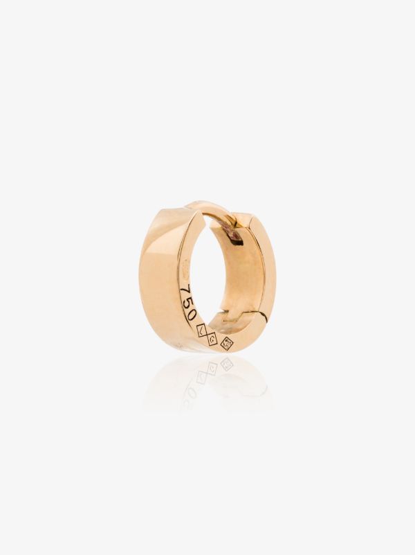 browns Le Gramme 18K yellow gold La 1.9g polished Ribbon hoop earring | Browns Earrings