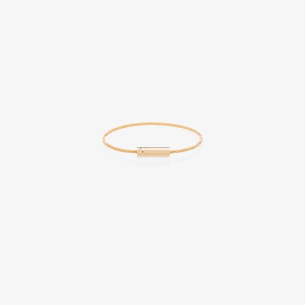 browns Le Gramme 18K yellow gold Le 11g câble polished bracelet | Browns Bracelets