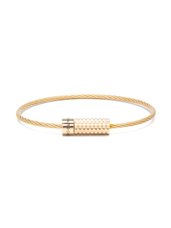 browns Le Gramme 18K Yellow Gold Pyramid Bracelet | Browns Bracelets