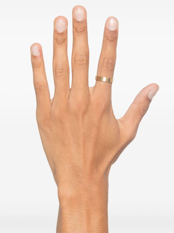 Browns Le Gramme 18kt Yellow Gold Ribbon Ring | Browns Rings