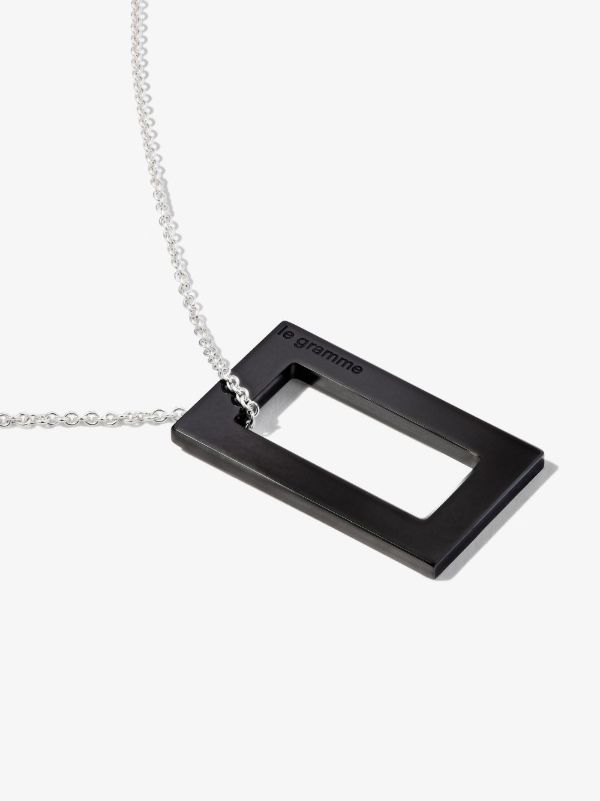 Browns Le Gramme 2.1 Grams Ceramic Charm Necklace | Browns Necklaces