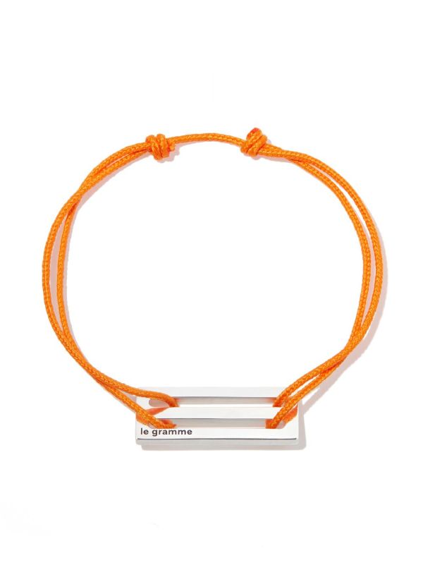 browns Le Gramme 2 5g sterling silver cord bracelet | Browns Bracelets