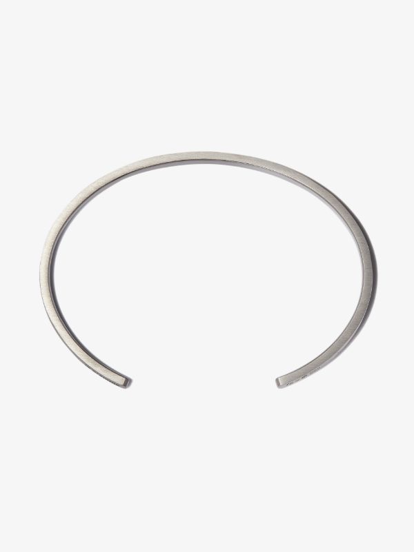 Browns Le Gramme Black Sterling Silver Le 7g Ribbon Bracelet | Browns Bracelets