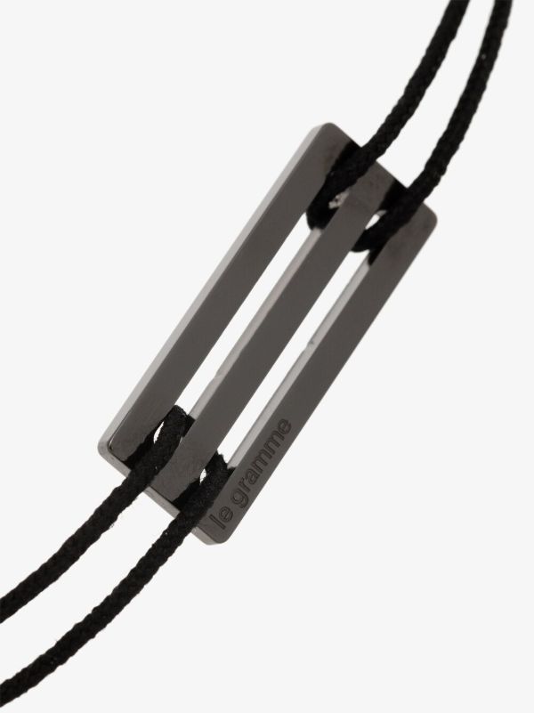 Browns Le Gramme Ceramic Cord Bracelet | Browns Bracelets