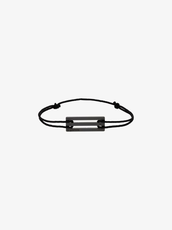 browns Le Gramme ceramic cord bracelet | Browns Bracelets