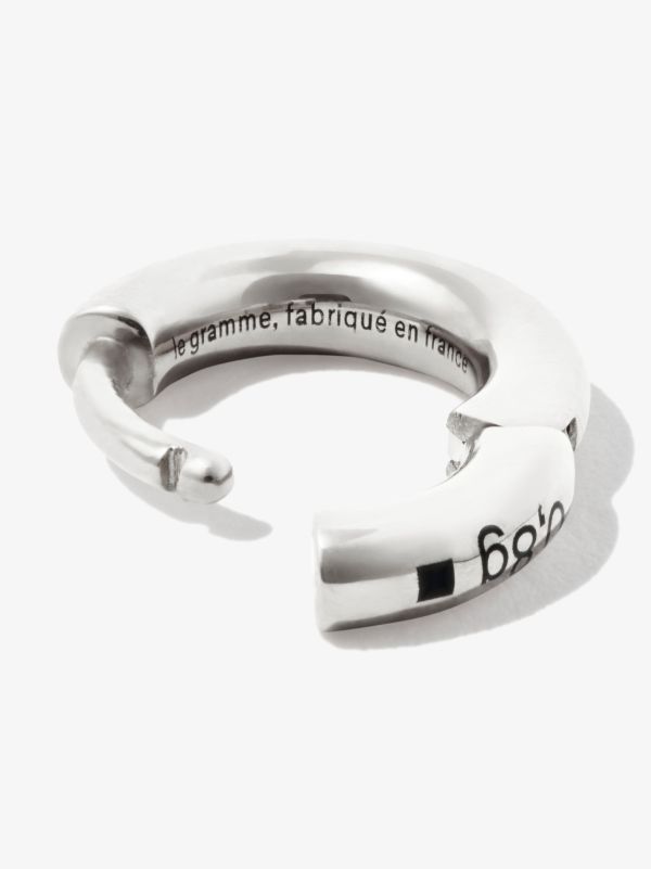 Browns Le Gramme Sterling Silver La 0.6g Polished Bangle Hoop Earring | Browns Earrings