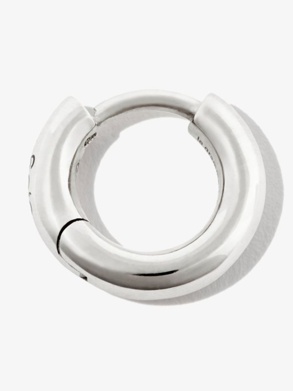 Browns Le Gramme Sterling Silver La 0.6g Polished Bangle Hoop Earring | Browns Earrings
