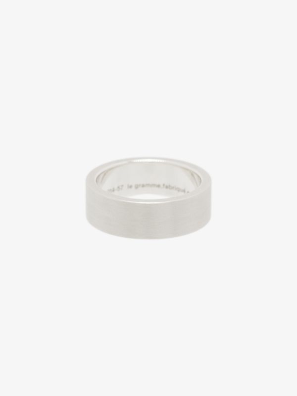 Browns Le Gramme Sterling Silver La 9g Brushed Ribbon Ring | Browns Rings