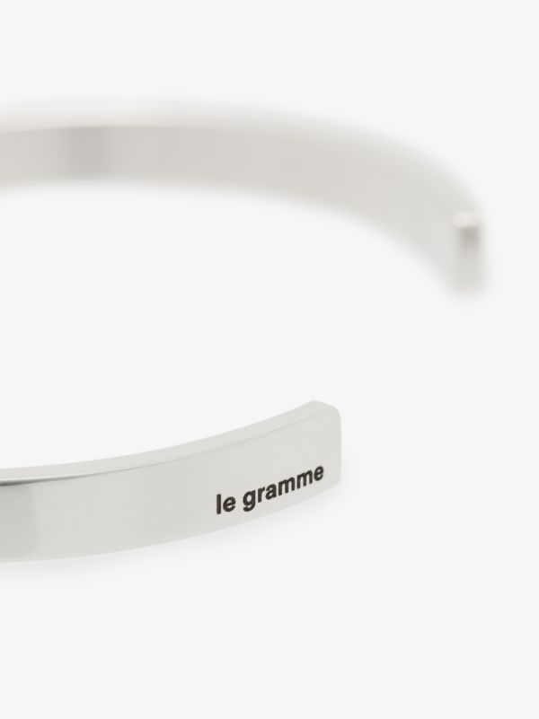 Browns Le Gramme Sterling Silver Le 15g Polished Ribbon Bracelet | Browns Bracelets