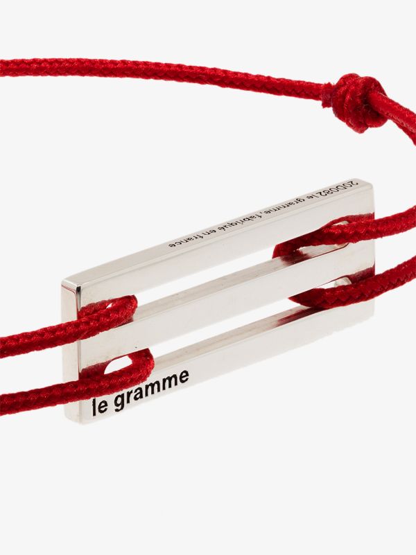 Browns Le Gramme Sterling Silver Le 2.5g Cord Bracelet | Browns Bracelets