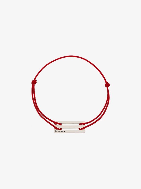 browns Le Gramme sterling silver Le 2.5g cord bracelet | Browns Bracelets
