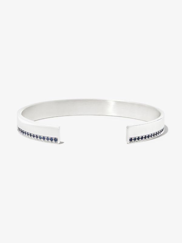 Browns Le Gramme Sterling Silver Le 20g Polished Sapphire Bracelet | Browns Bracelets