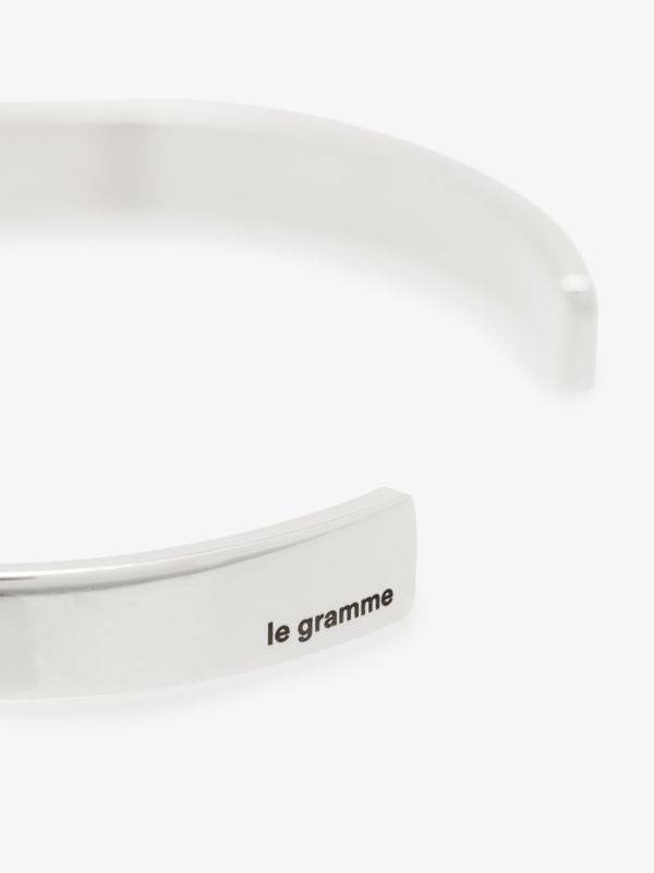 Browns Le Gramme Sterling Silver Le 21g Polished Ribbon Bracelet | Browns Bracelets
