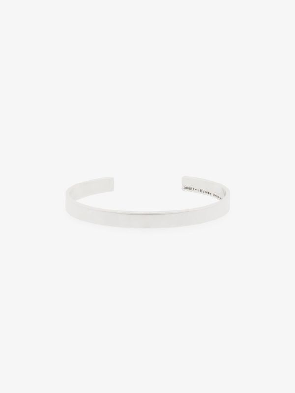 browns Le Gramme sterling silver Le 21g polished ribbon bracelet | Browns Bracelets