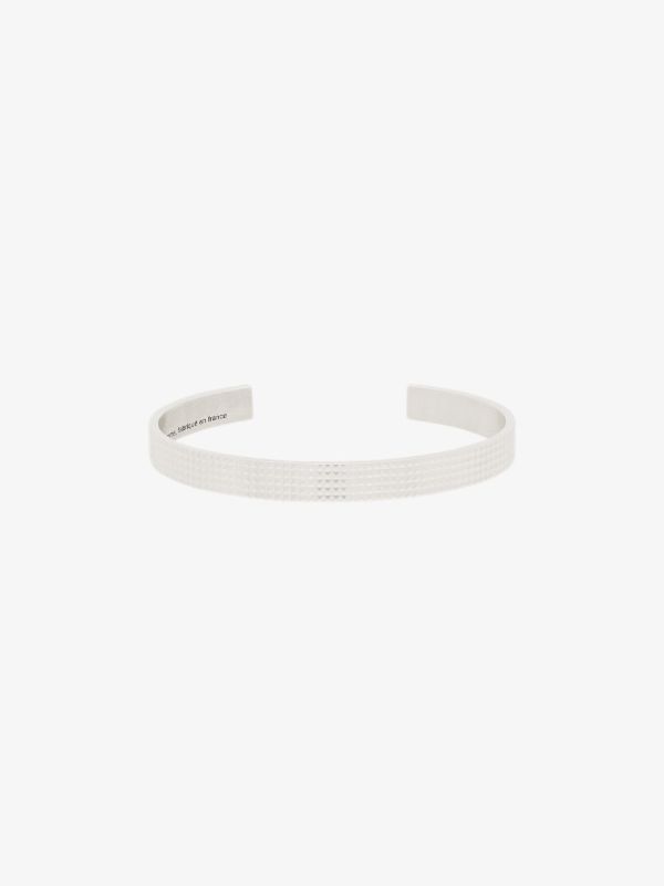 browns Le Gramme sterling silver Le 23g guilloché polished bracelet | Browns Bracelets