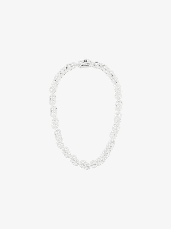 browns Le Gramme sterling silver Le 253g entrelacs polished necklace | Browns Necklaces