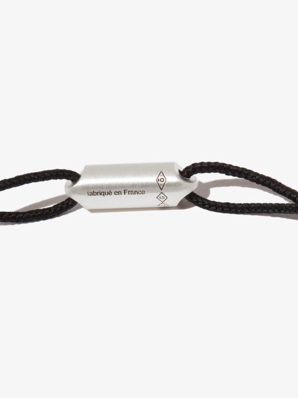 Browns Le Gramme Sterling Silver Le 3g Segment Cord Bracelet | Browns Bracelets