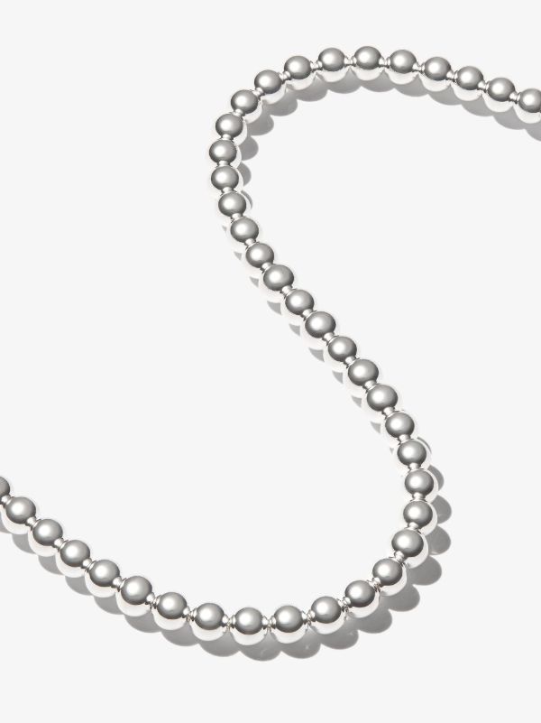 Browns Le Gramme Sterling Silver Le 51g Polished Bead Necklace | Browns Necklaces