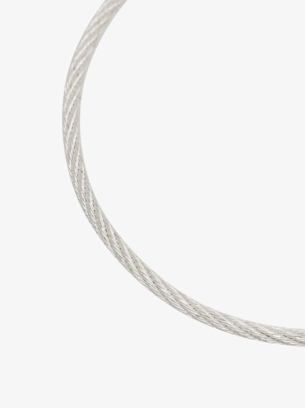 Browns Le Gramme Sterling Silver Le 7g Brushed Cable Bracelet | Browns Bracelets