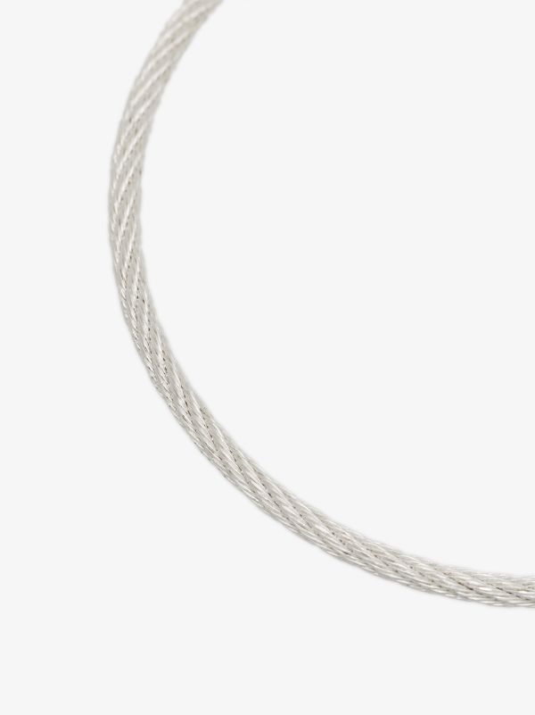 Browns Le Gramme Sterling Silver Le 9g Brushed Cable Bracelet | Browns Bracelets
