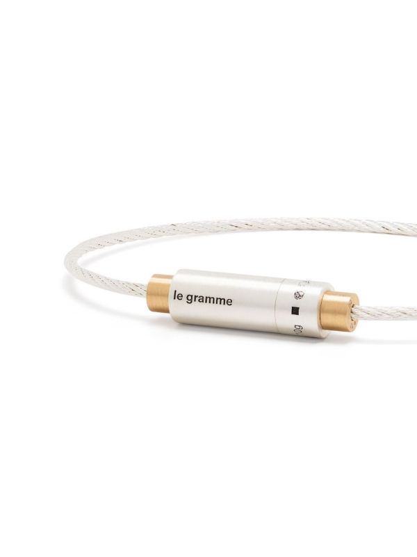 Browns Le Gramme Sterling Silver Le 9g Brushed Cable Bracelet | Browns Bracelets