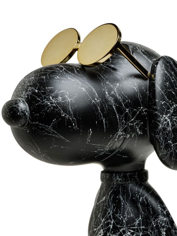 Browns LEBLON DELIENNE Black Marble Print Snoopy Figurine | Browns Collectibles