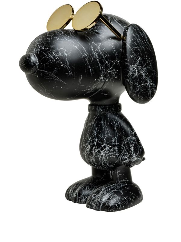 browns LEBLON DELIENNE Black Marble Print Snoopy Figurine | Browns Collectibles
