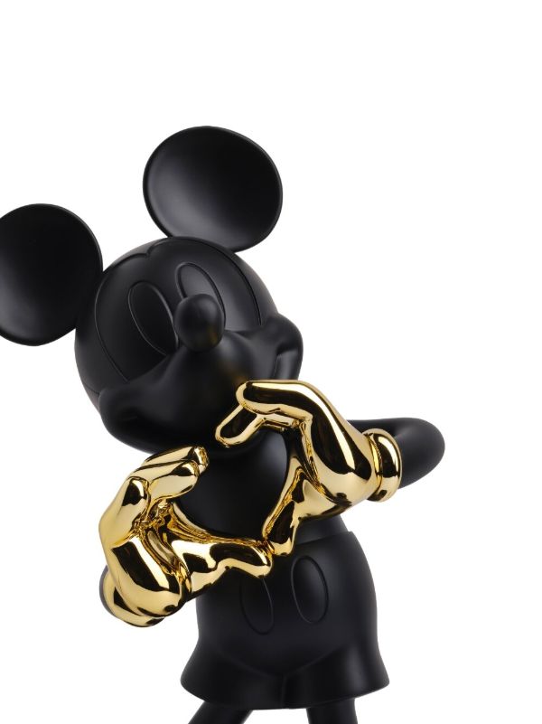 Browns LEBLON DELIENNE Black Mickey With Love 30cm Figurine | Browns Collectibles