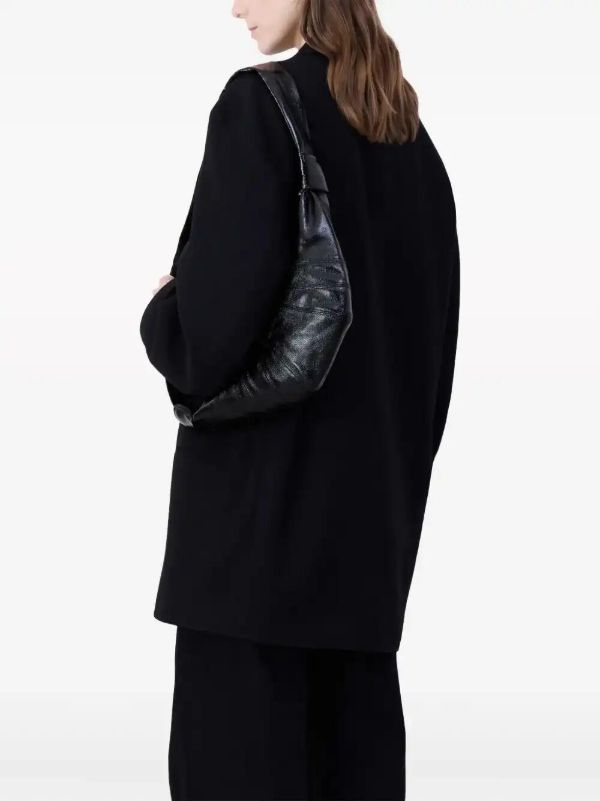 Browns LEMAIRE Black Croissant Shoulder Bag | Browns Shoulder Bags