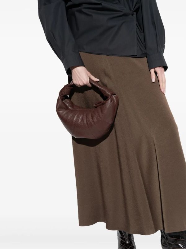 Browns LEMAIRE Brown Mini Fortune Croissant Shoulder Bag | Browns Shoulder Bags