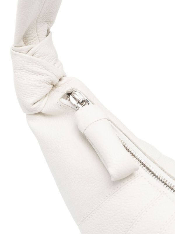 Browns LEMAIRE White Croissant Leather Cross Body Bag | Browns Messenger & Crossbody Bags