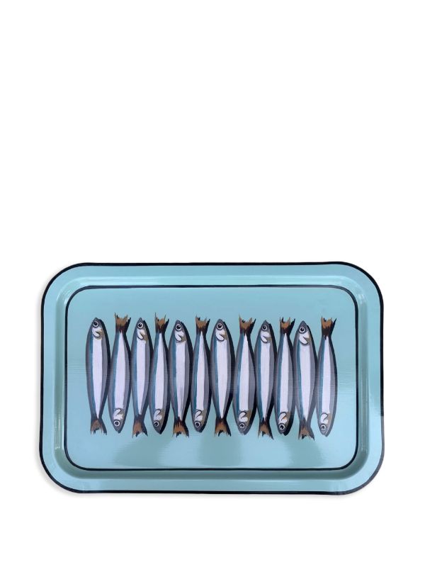 browns Les-Ottomans hand-painted iron tray (43cm x 20cm) | Browns Decorative Trays & Plates
